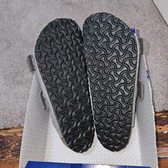 Birkenstock Uji Natural Leather/Felt - Light Gray [Sz 43 | US 10] - Picture 6 of 6